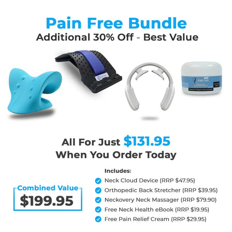 Neck Cloud - Neck Pain Relief Device *nigel* - Kenko Back™